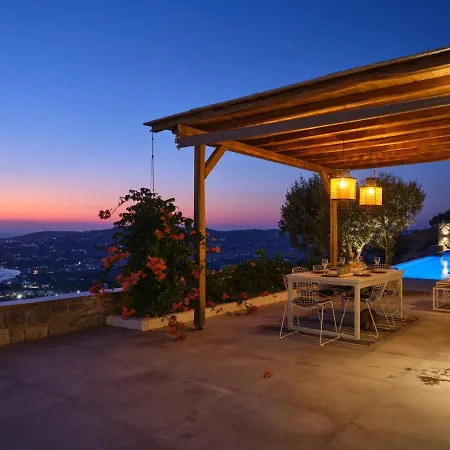 Infinity Sea View Cosy With Private Pool Prázdninový dům Páros